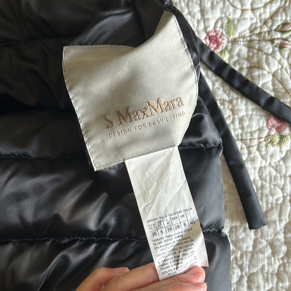 Max mara the cube long coat double sided (black) - Picture 6 of 16